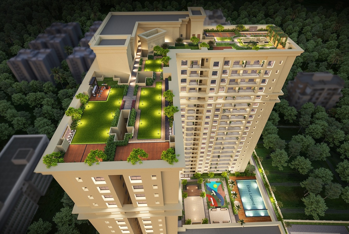 Elina Legend 2 and 3 BHK Flats Opp. Tribeca High Street, NIBM Annex